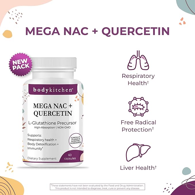 Body Kitchen Mega NAC (N-Acetyl Cysteine) 600 mg 2)