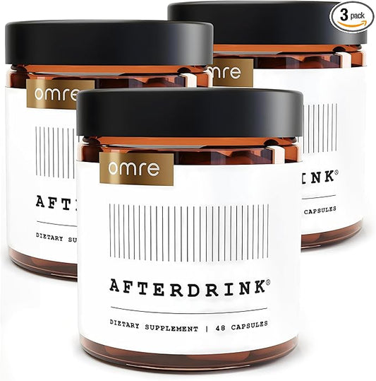 AfterDrink (New Look - Same Formula) | Restore Pills with Milk Thistle, Dihydromyricetin DHM, Vitamin B, Ginger & Other Herbal Extracts, Made in USA (144)