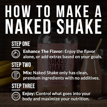 Naked Shake - Chocolate Protein Powder 30 Servings