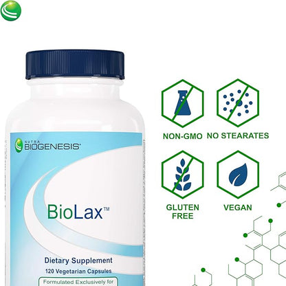 Nutra BioGenesis - BioLax - Magnesium 120 Capsules