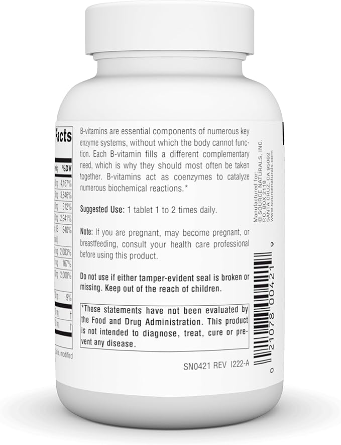 Source Naturals B-50 Complex 50 mg 100 Tablets