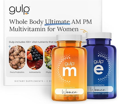 Gulp Ultimate Multivitamin for Women B12, Mushrooms, 3 & 30 Servings