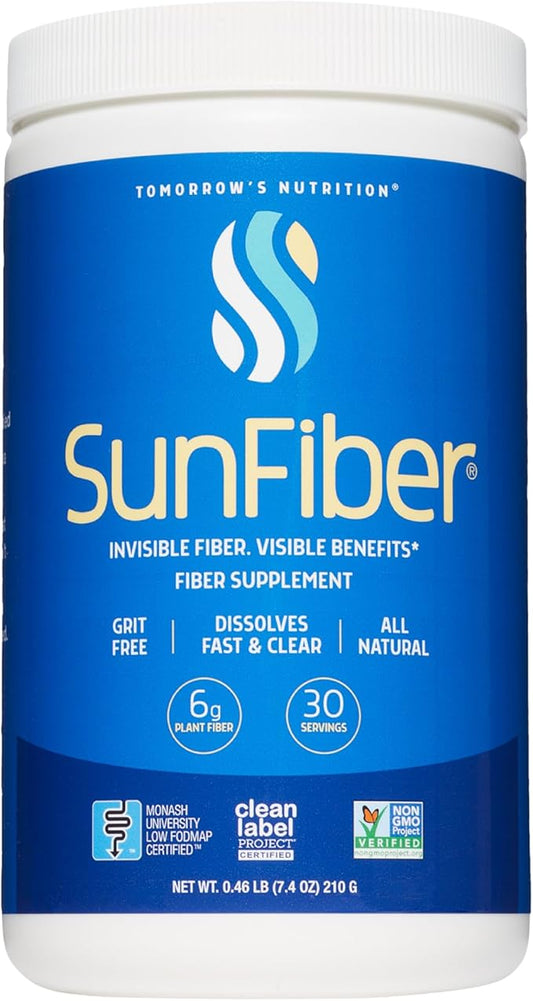Tomorrow's Nutrition, Sunfiber, Prebiotic Fiber Supplement 30 Servings