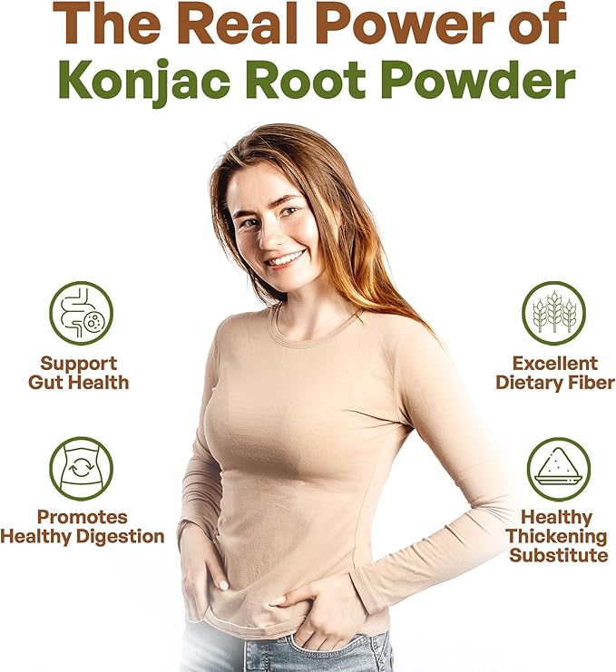 Konjac Root Extract Powder. Glucomannan Powder, 2.2lb 1kg 1kg