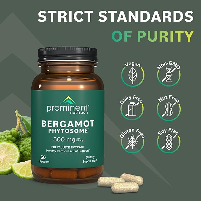 Bergamot Phytosome™ Supplement 500 mg, 60 Day