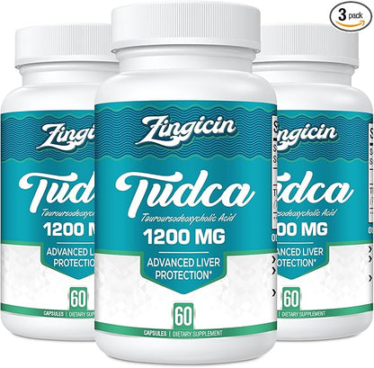 TUDCA Supplement 1200mg 180 Veggie