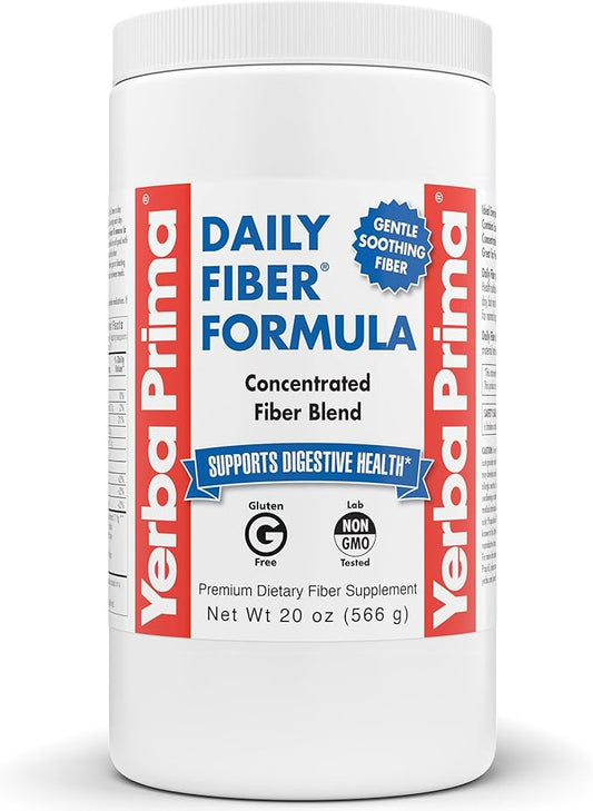 Yerba Prima Daily Fiber Formula 20 oz