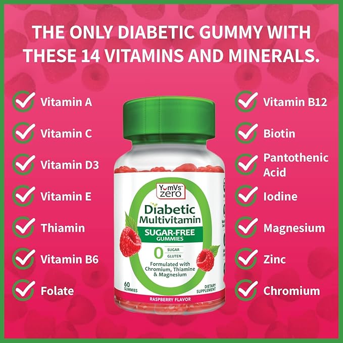 YUM-V'S YumVs Multivitamin Gummies 60 Count 2)