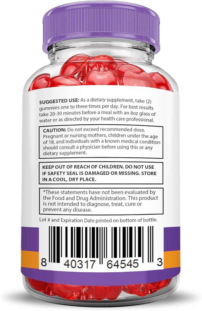 (2 Pack) Turbo Ripped Keto ACV 1000MG Turbo B12 Vegan 120 Gummys