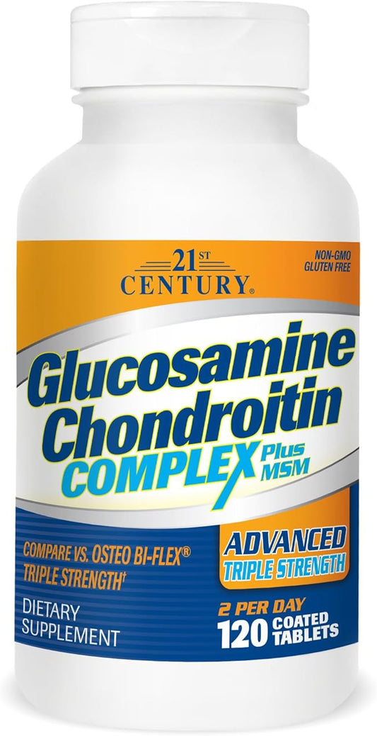 21st Century Glucosamine Chondroitin Complex Plus 120 Count (27438)