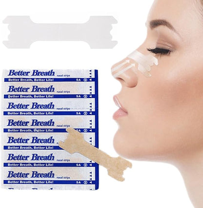 10 Pcs Nasal Strips for Reduce 55mm*16mm