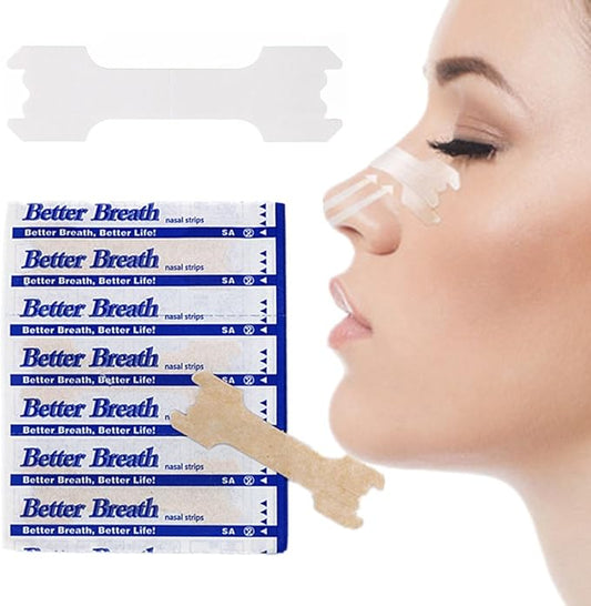 100 Pcs Nasal Strips for Reduce 55mm*16mm