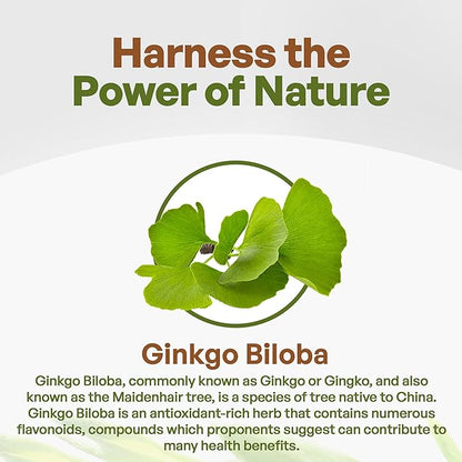 Go Nutra Ginkgo Biloba Extract Powder 10:1 Extra 8 oz.