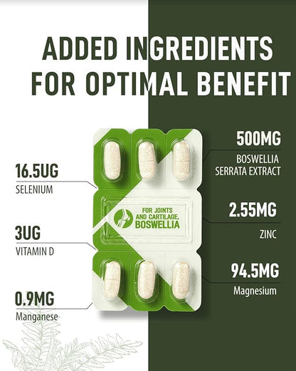 for Joints Health and Cartilage, Boswellia, 1,000mg of 71mg of (60 Tablets)
