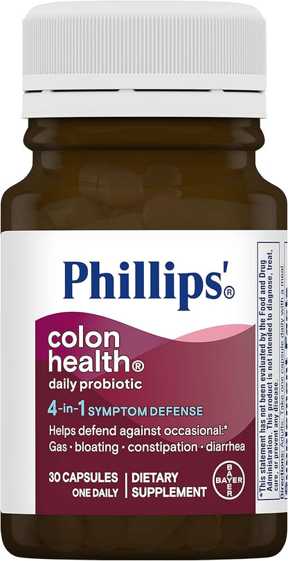 Phillips' Colon Health Probiotic Capsules, 30 3