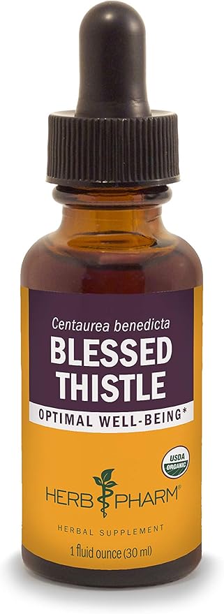 Herb Pharm Certified Organic Blessed Thistle 1 Ounce