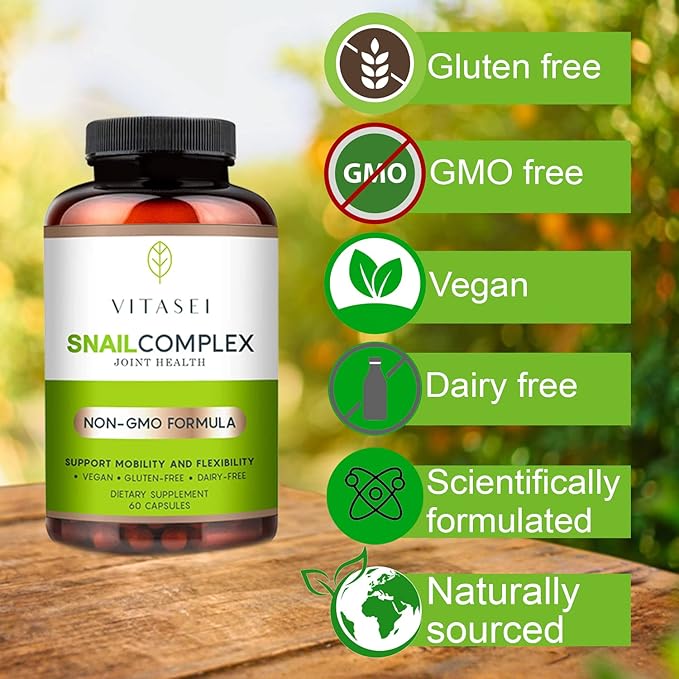 Snail Complex with Glucosamine, Chondroitin, MSM, 60 Capsules 3)