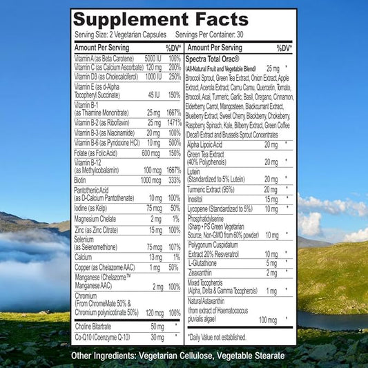 ScimeraMD® MultivitaminMD Full-Spectrum Supplement Capsule 60 CT