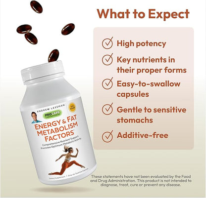 ANDREW LESSMAN Energy & Fat Metabolism 30 Capsules