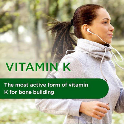 EMERALD LABS Osteo Bone Health D3, K2, K2, Calcium, 180 Vegetable