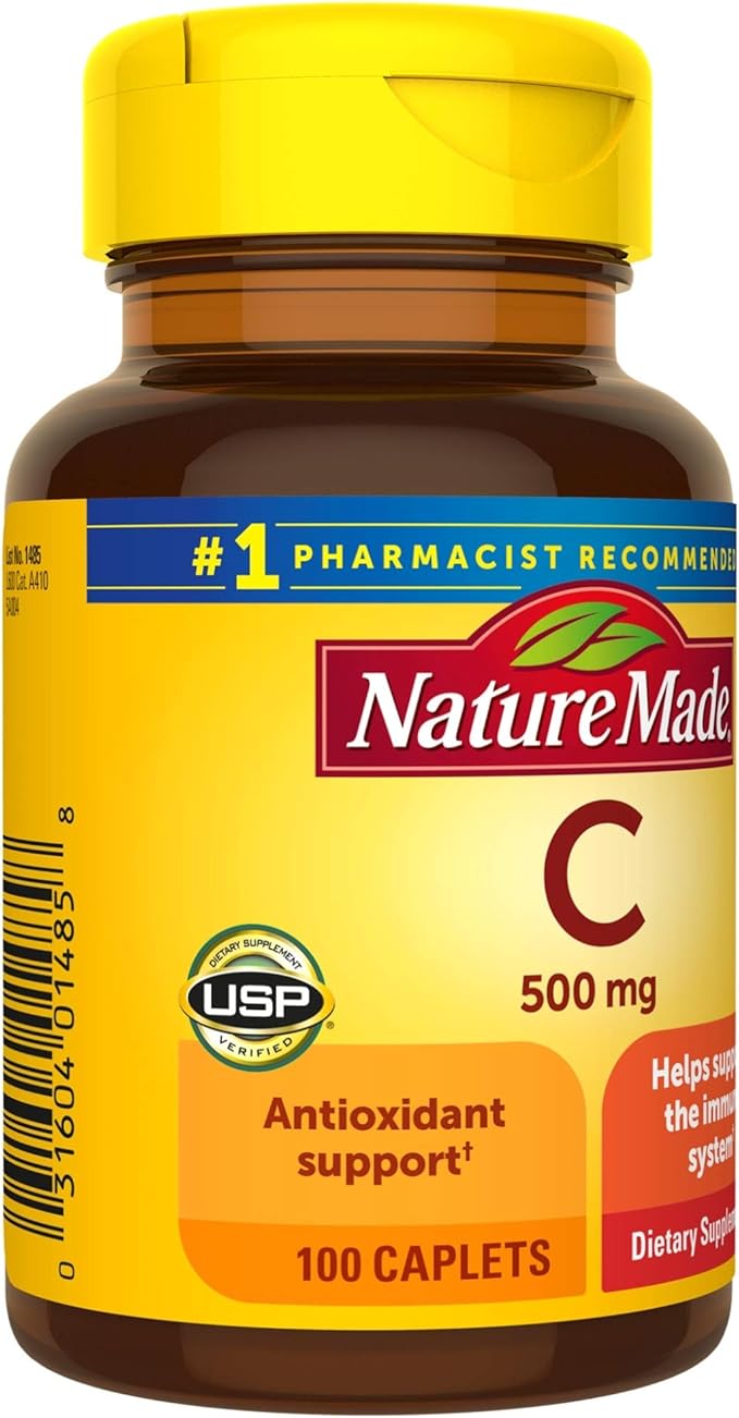 Nature Made Vitamin C 500 mg 100 Count 3)