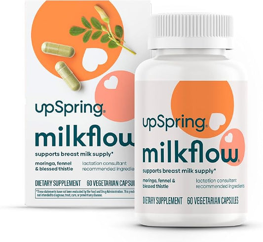 UpSpring Milkflow Breastfeeding Supplement Capsules 60 Capsules
