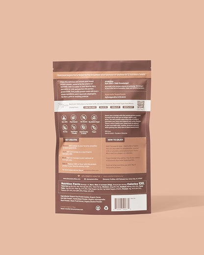 Elements Plant Based Vegan Chocolate Protein Powder 1lb - 14 Servings