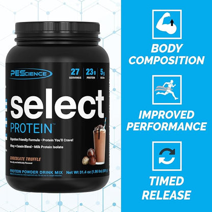 PEScience Select Low Carb Protein Powder, 27 Serving,