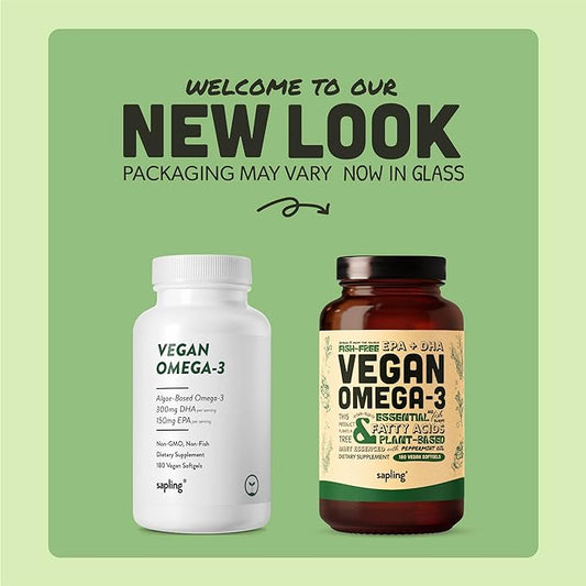 Vegan Omega 3 Supplement 180 Softgels