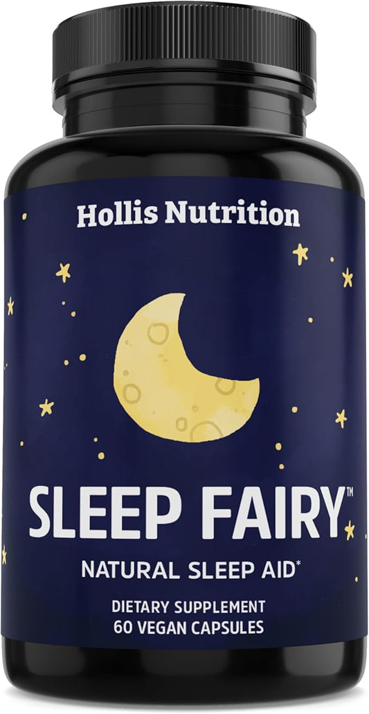 Sleep Fairy Natural Sleep Aid 10mg, L-Theanine, 5-HTP, Valerian