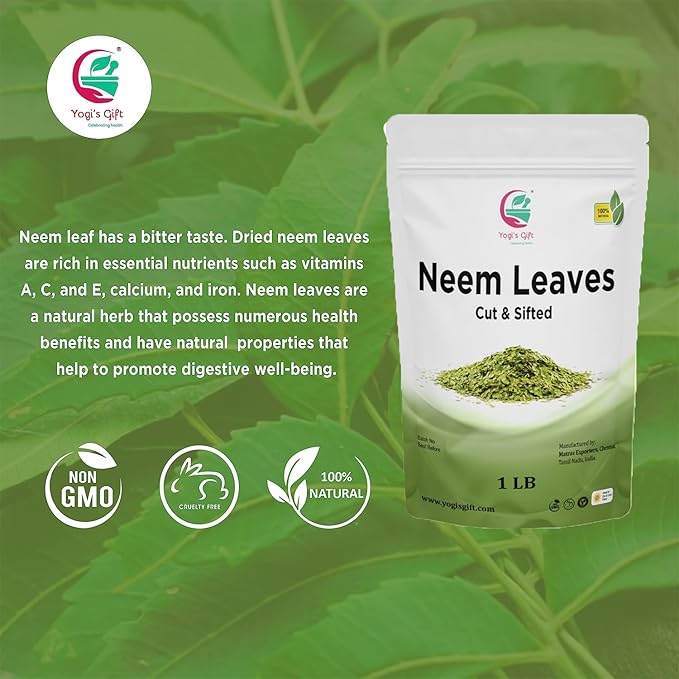 Neem Leaf 1 LB 100% Natural