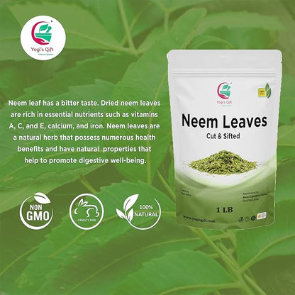 Neem Leaf 1 LB 100% Natural