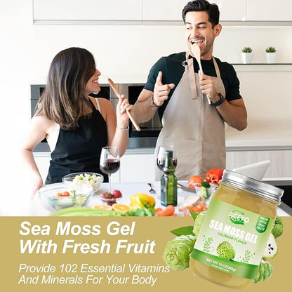 (12 OZ) Irish Sea Moss Gel 102 Vitamins