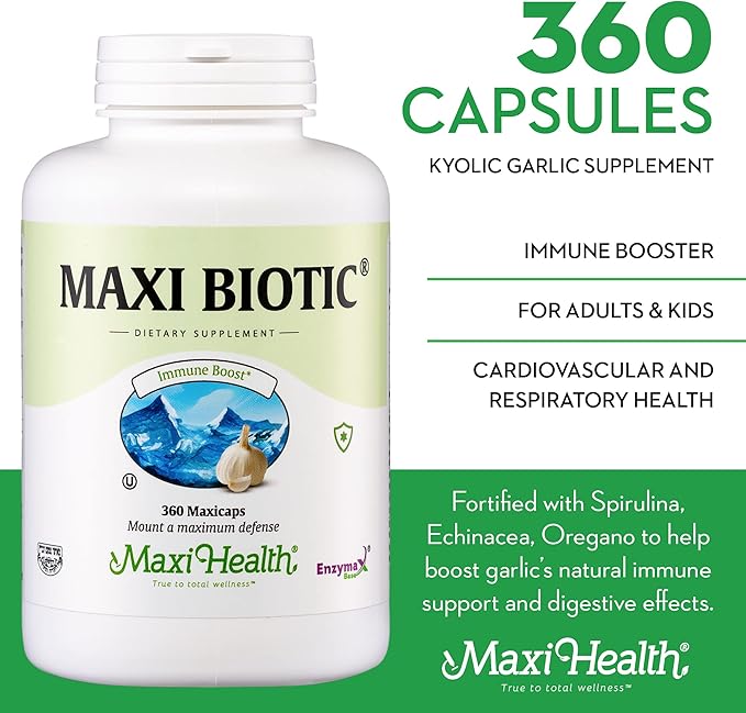 Maxi Health - Maxi Biotic Aged (360 Count)