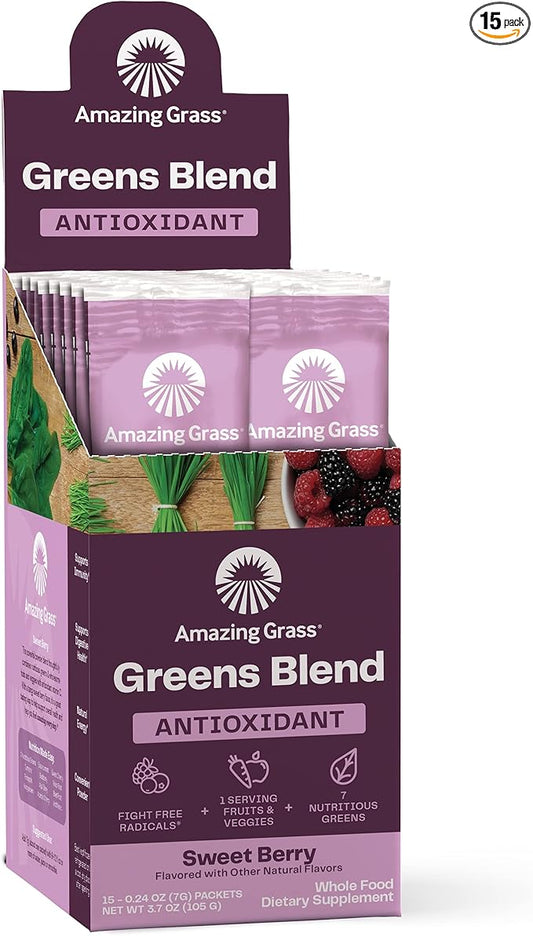 Amazing Grass Greens Superfood Antioxidant: Greens 15 Servings