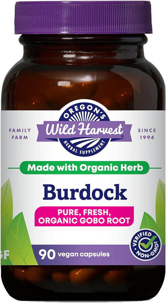 Oregon's Wild Harvest Burdock Organic Traditional 90 Count