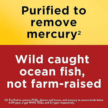 Nature Made Fish Oil 1200 mg 3 Fish 3 Supplement 150 Softgels, 75 Day