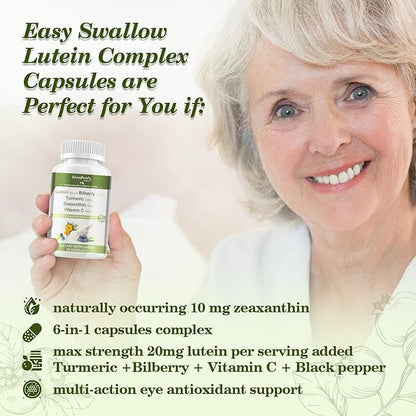 Eye Formulas Lutein 20 mg 90 Capsules, 45 Day