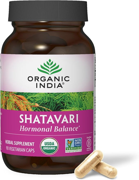 ORGANIC INDIA Shatavari Capsules 90 Capsules
