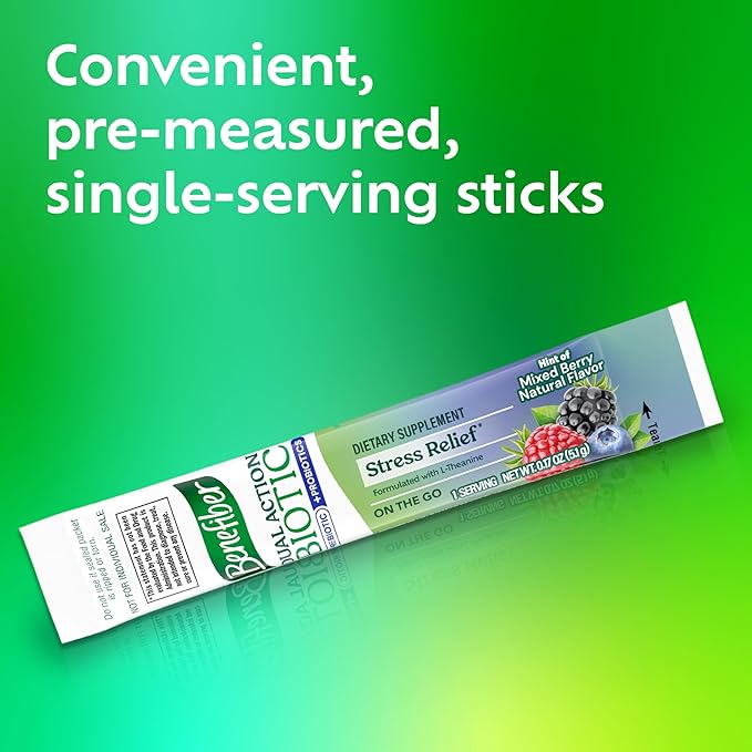Benefiber Dual Action Biotic Plus Stress 18 Count