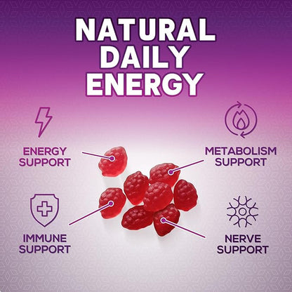 Vitamin B12 Energy Gummies 4500mcg Chewable B-12 Gummy 120 Gummies