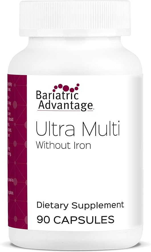 Bariatric Advantage Ultra Multi Without Iron, 22 Essential 90 Capsules, 30 Servings