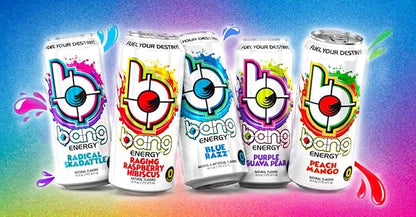 Bang Energy Drinks - 6, 16 ounce cans (Black Cherry Vanilla)