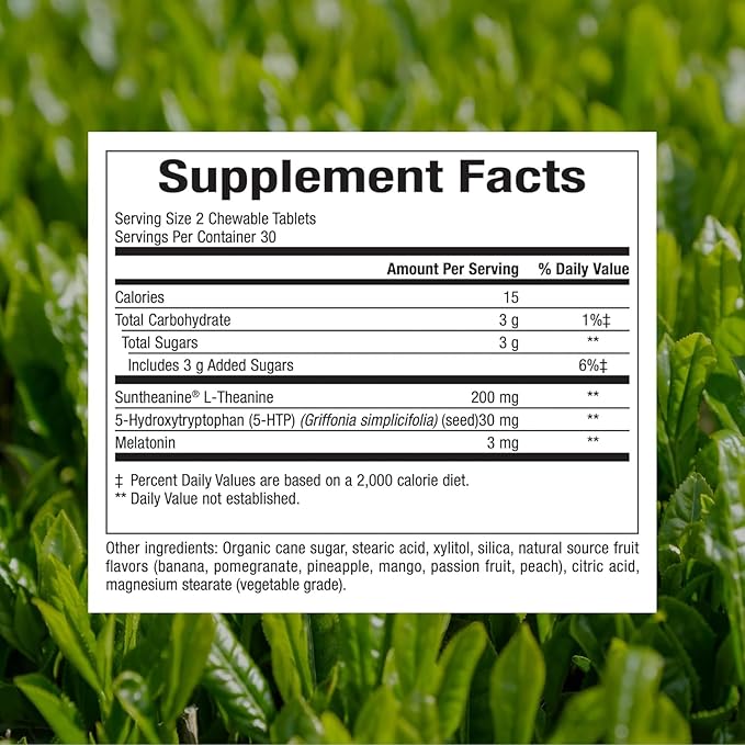 Natural Factors - Stress-Relax Tranquil Sleep 60 Chewable