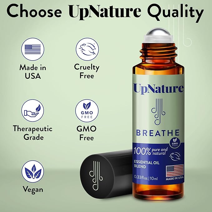 UpNature Breathe Essential Oil Roll On