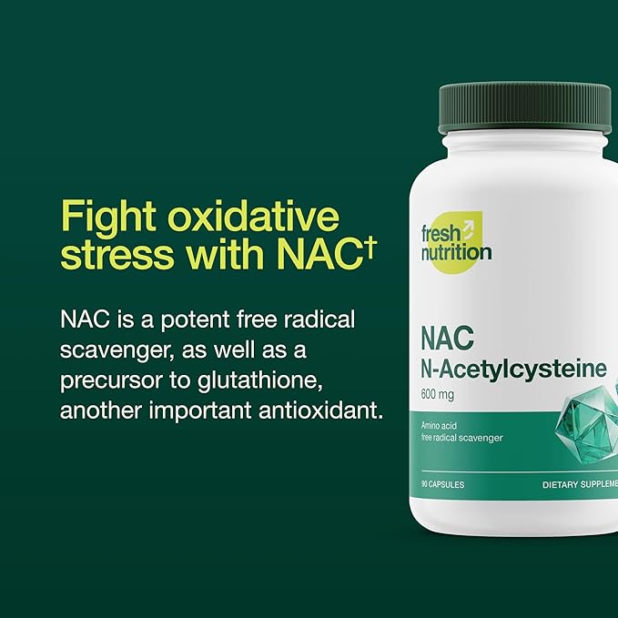 NAC Supplement - N Acetyl Cysteine 1800mg - 90 Capsules