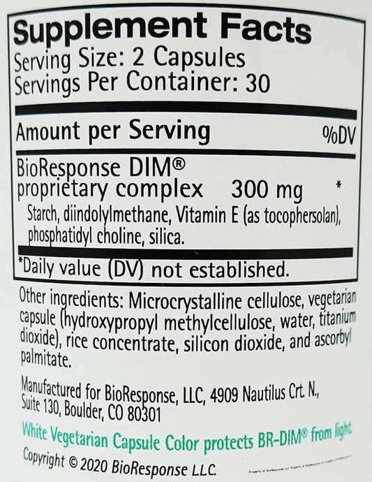Bioresponse DIM 150. 60 Vcs. (2 Pack)