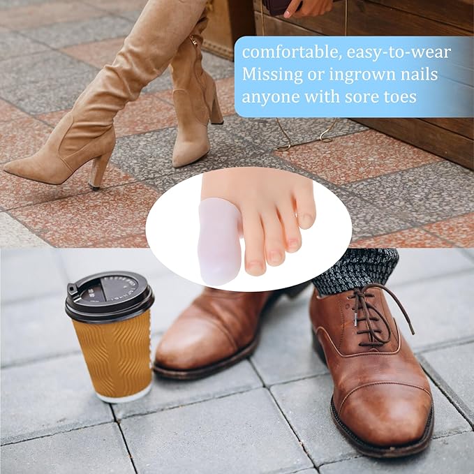 10 Pack Extra Large Silicone Toe
