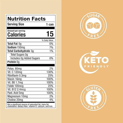 ZOA Zero Sugar Energy Drinks, Pineapple Coconut - Sugar Free with Electrolytes, Healthy Vitamin C, Amino Acids, Essential B-Vitamins, and Caffeine from Green Tea - 16 Fl Oz (12-Pack)