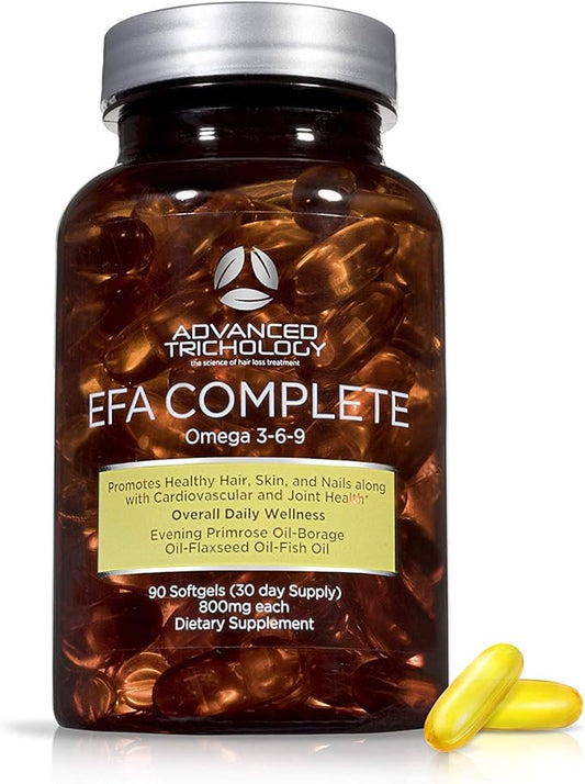 EFA COMPLETE with Optimal OMEGA 3 6 9 9 levels 800mgs (90count) (90count) 3rd 3rd Party 369 Omegas